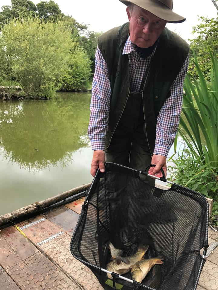 Ray had top weight on Cart Pond