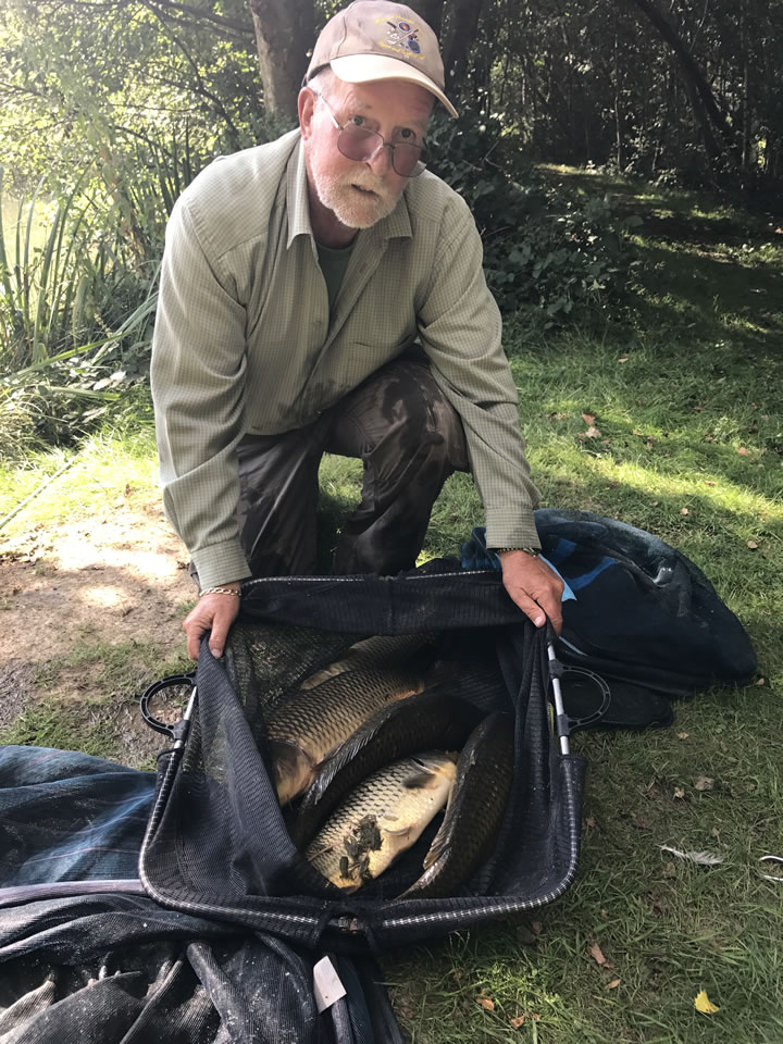 Winner of the Carp Match was Colin